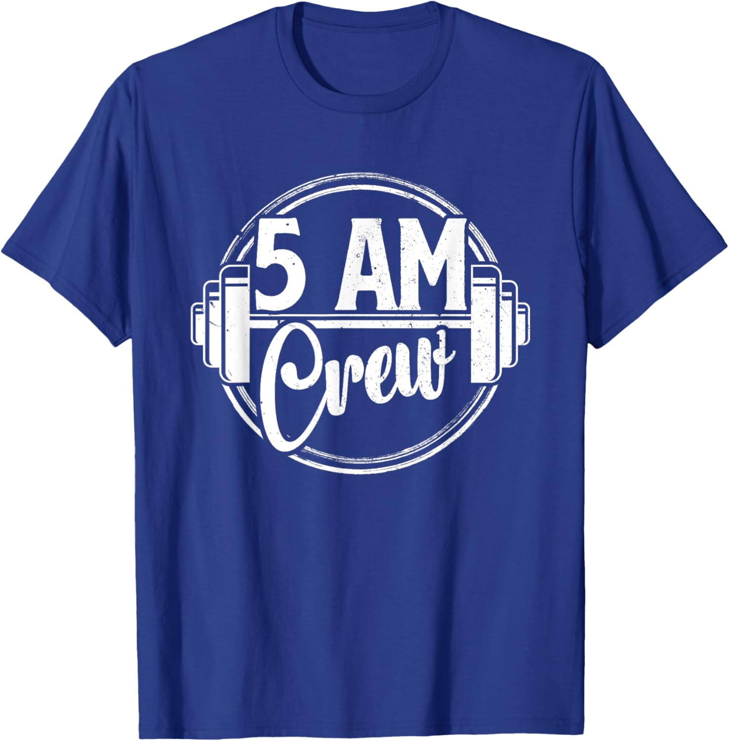 5 am Crew T-Shirt - T-Shirt | Royal