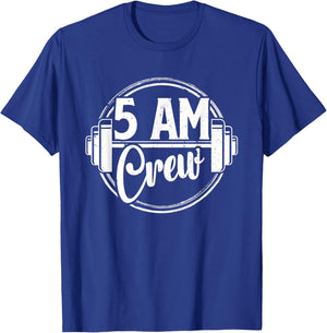 5 am Crew T-Shirt - T-Shirt | Royal