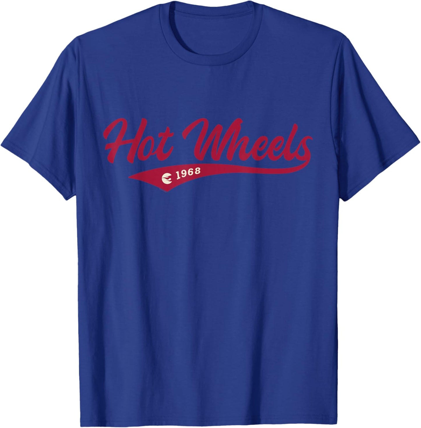 Hot Wheels - Varsity 1968 T-Shirt - T-Shirt | Royal