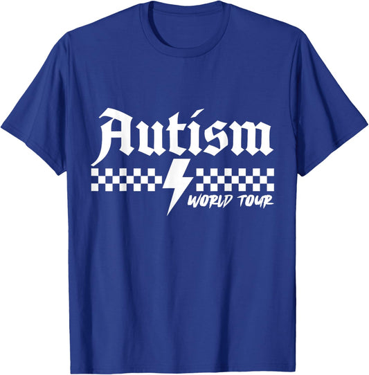 Autism World Tour T-Shirt - T-Shirt | Royal