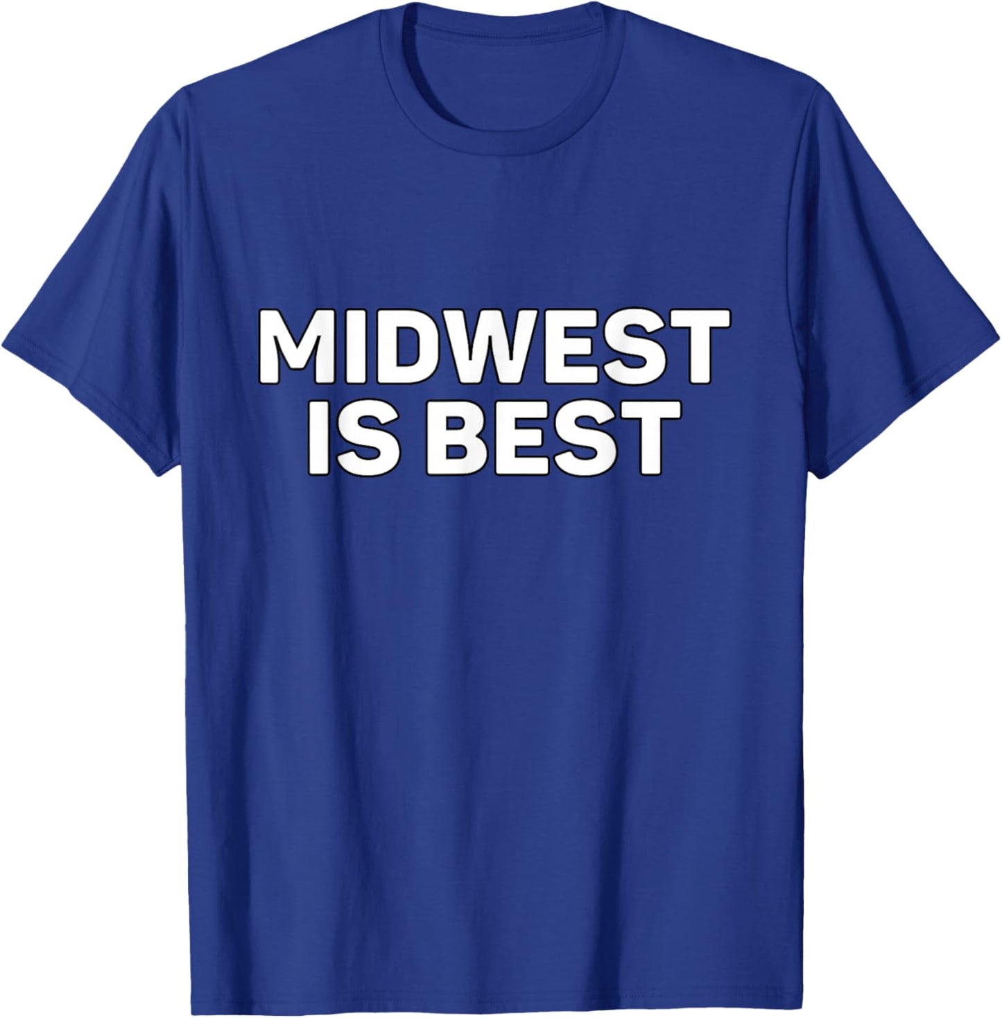 Midwest is Best T-Shirt - T-Shirt | Royal