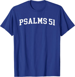 Psalms 51 T-Shirt - T-Shirt | Royal