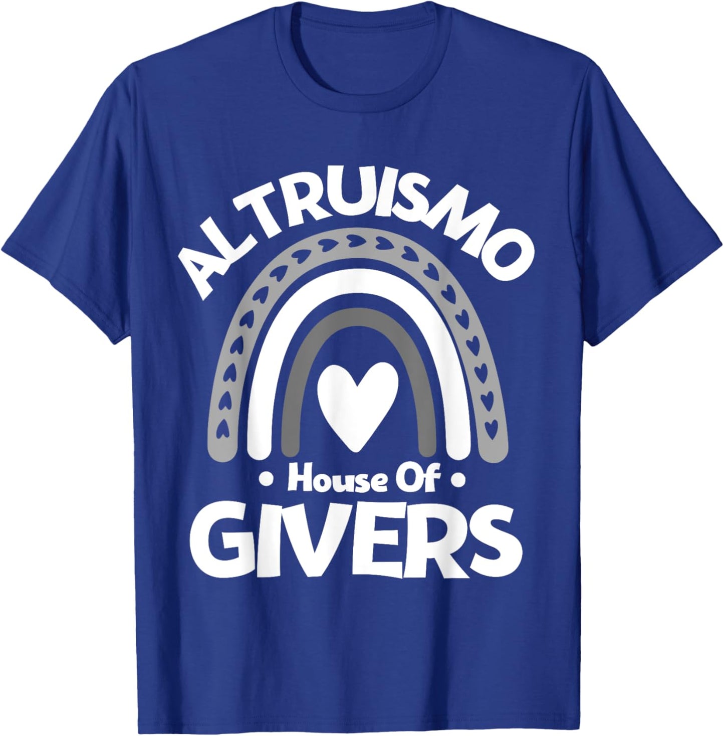 Altruismo House of Givers, Vintage Rainbow Spirit T-Shirt - T-Shirt | Royal