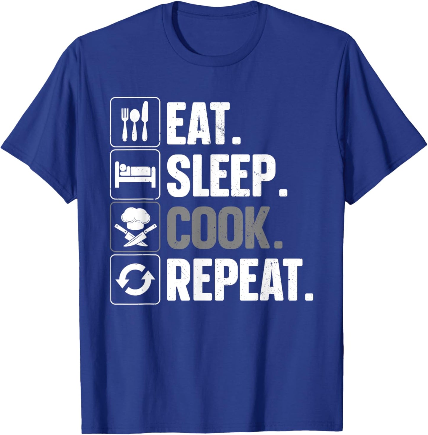 Funny Chef Design Women Cooking Culinary Cook Chef T-Shirt - T-Shirt | Royal