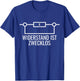 Widerstand Ist Zwecklos Lustiger Elektronik Spruch T-Shirt - T-Shirt | Royal