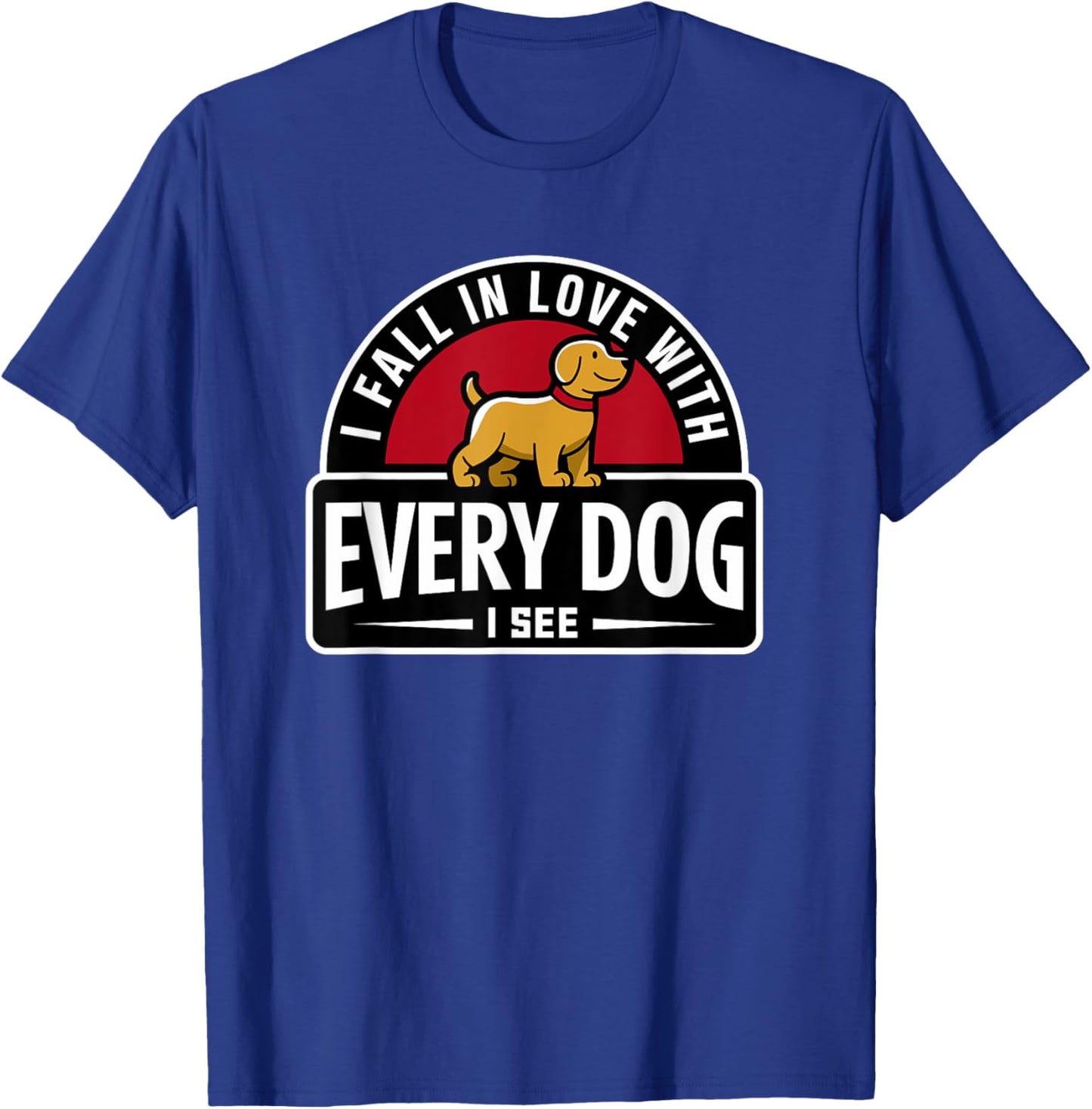 Funny Dog T-Shirt - T-Shirt | Royal