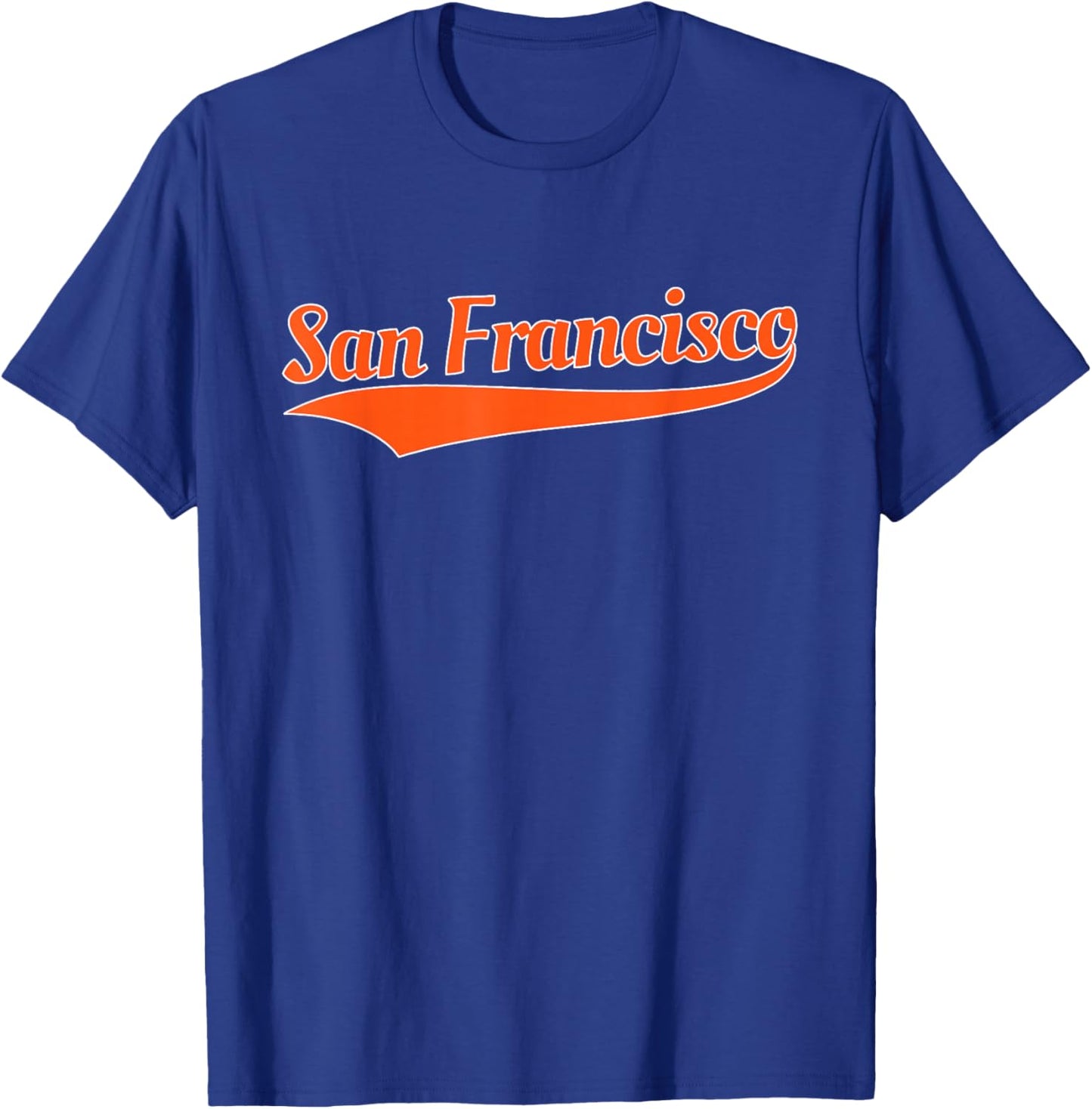 SAN Francisco - Throwback Design - Classic T-Shirt - T-Shirt | Royal