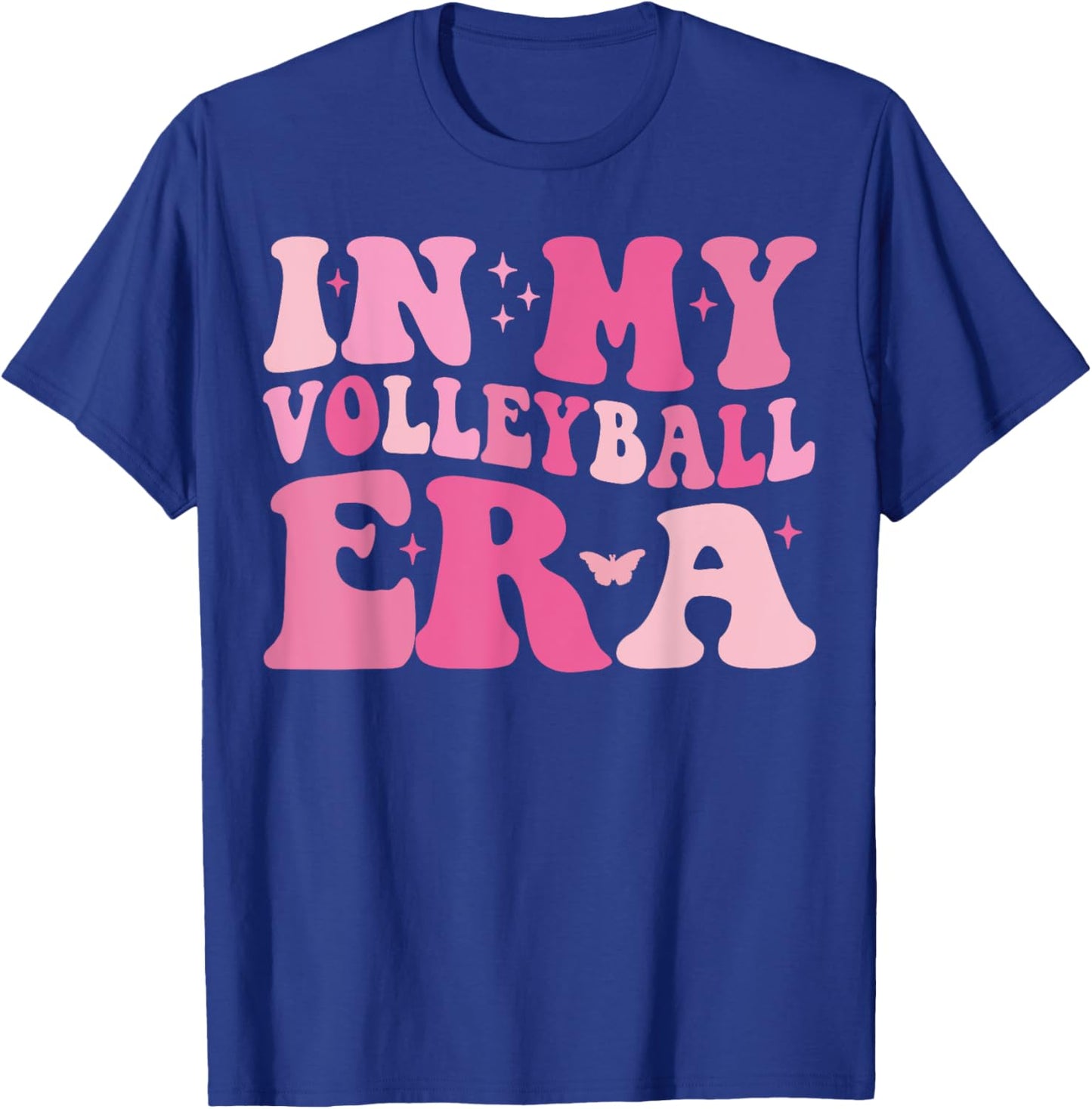 In My Volleyball Era Volleyball Lover Coach Player Sports T-Shirt - T-Shirt | Royal