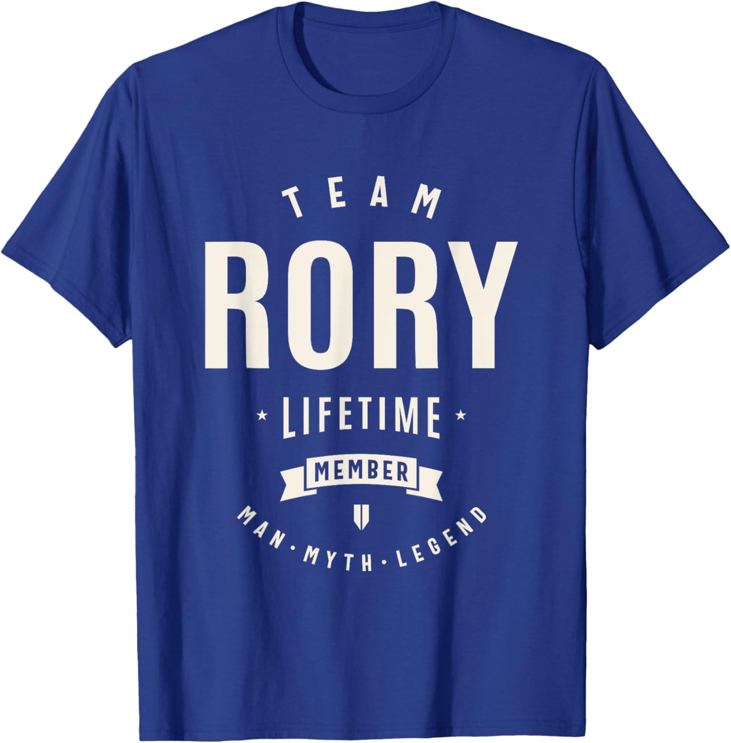 Team Rory Lifetime Member Funny Name Rory T-Shirt - T-Shirt | Royal