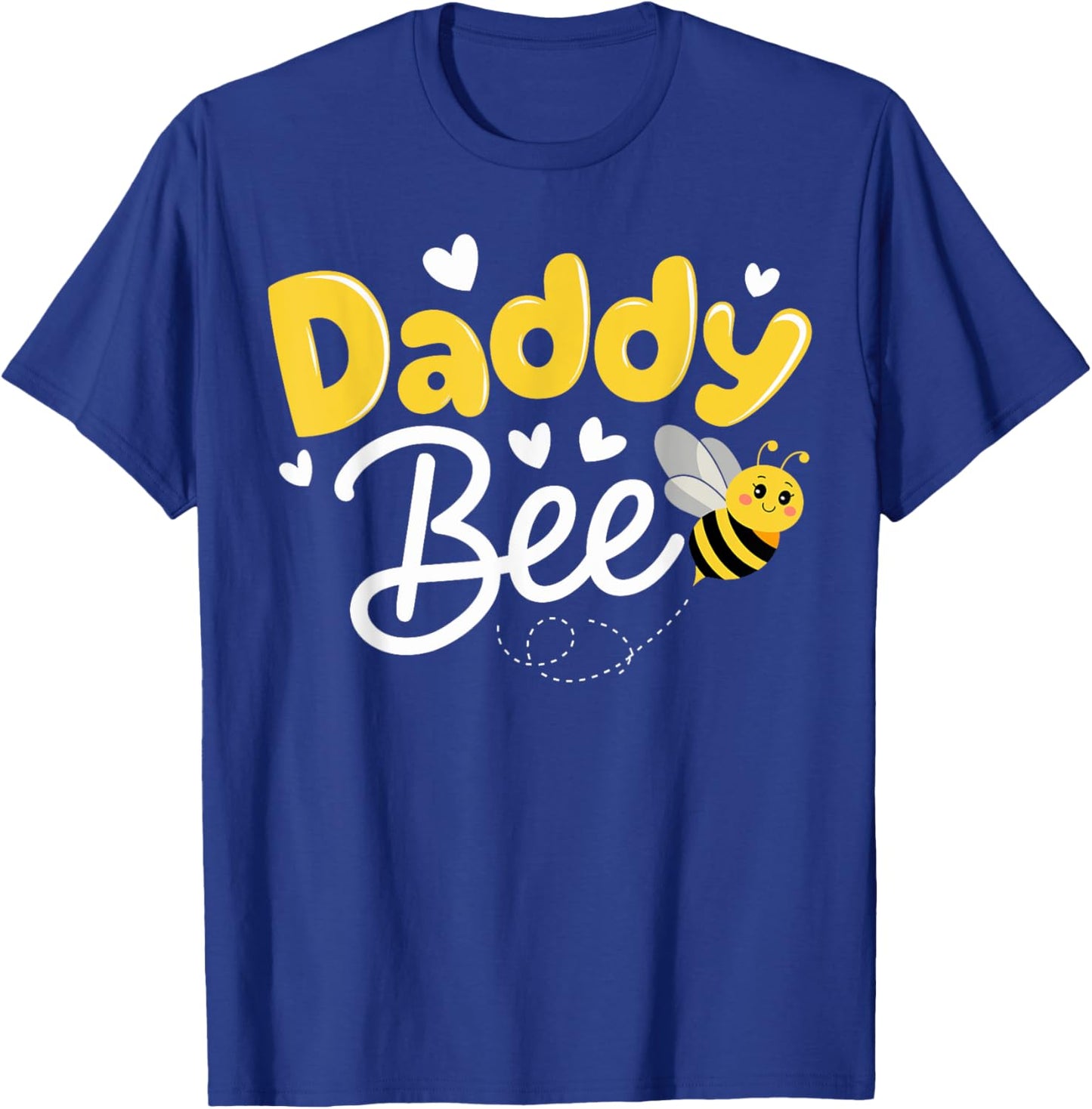 Daddy Bee Family Matching Beekeeper Papa Dad Bees Lover T-Shirt - T-Shirt | Royal