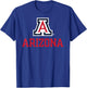 Arizona Wildcats Sportsmanship Navy Officially Licensed T-Shirt - T-Shirt | Royal