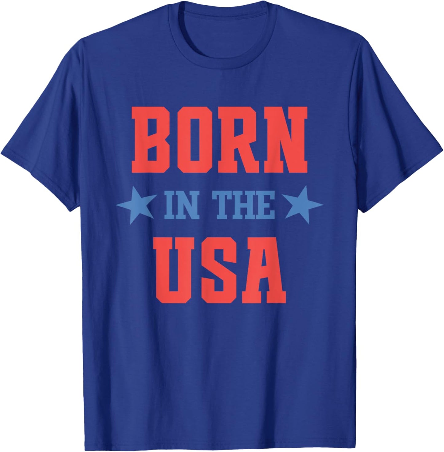 Born in the USA T-Shirt - T-Shirt | Royal