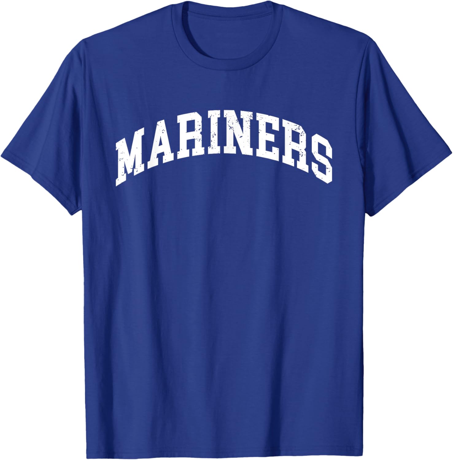 Mariners Arch Vintage Retro College Athletic Sports T-Shirt - T-Shirt | Royal