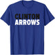 Clinton Arrows Bold T-Shirt - T-Shirt | Royal