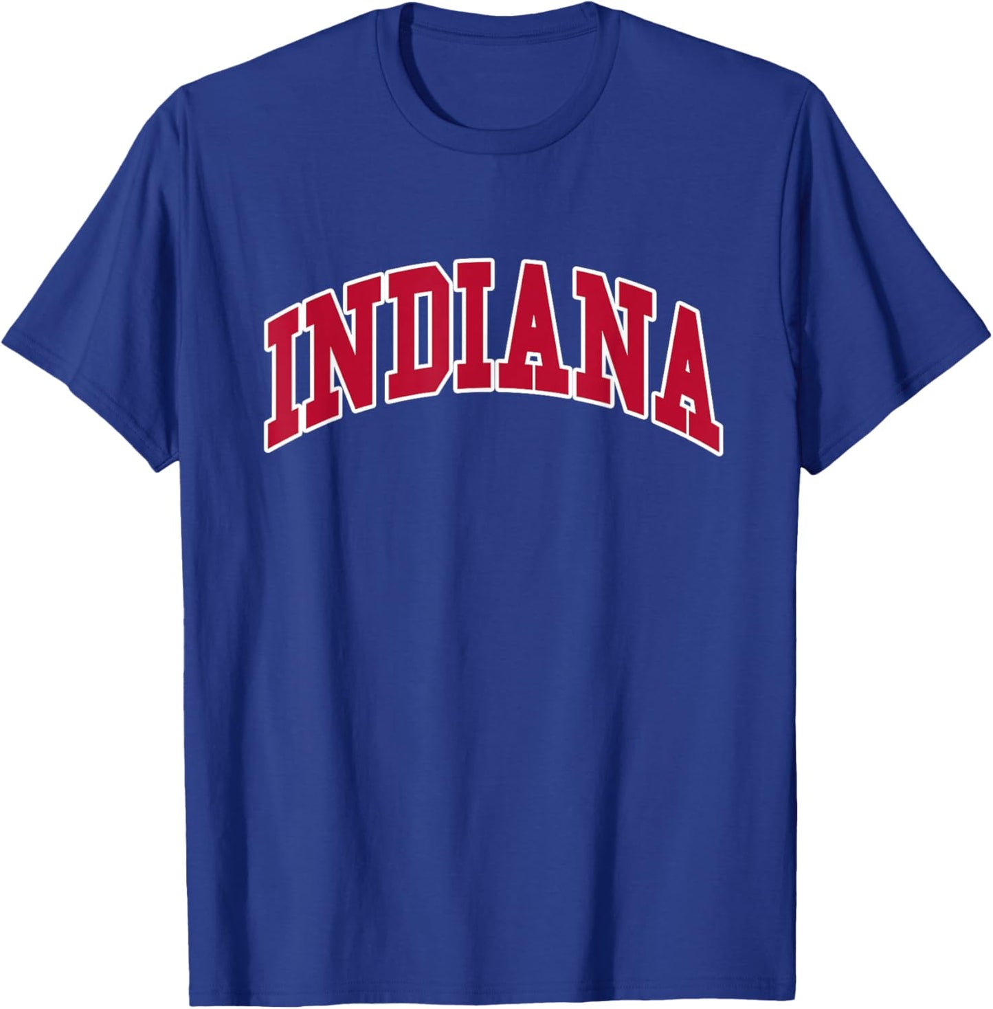 Indiana - Throwback Design T-Shirt - T-Shirt | Royal