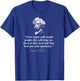 Never Argue with Stupid People Mark Twain Quote T-Shirt - T-Shirt | Royal