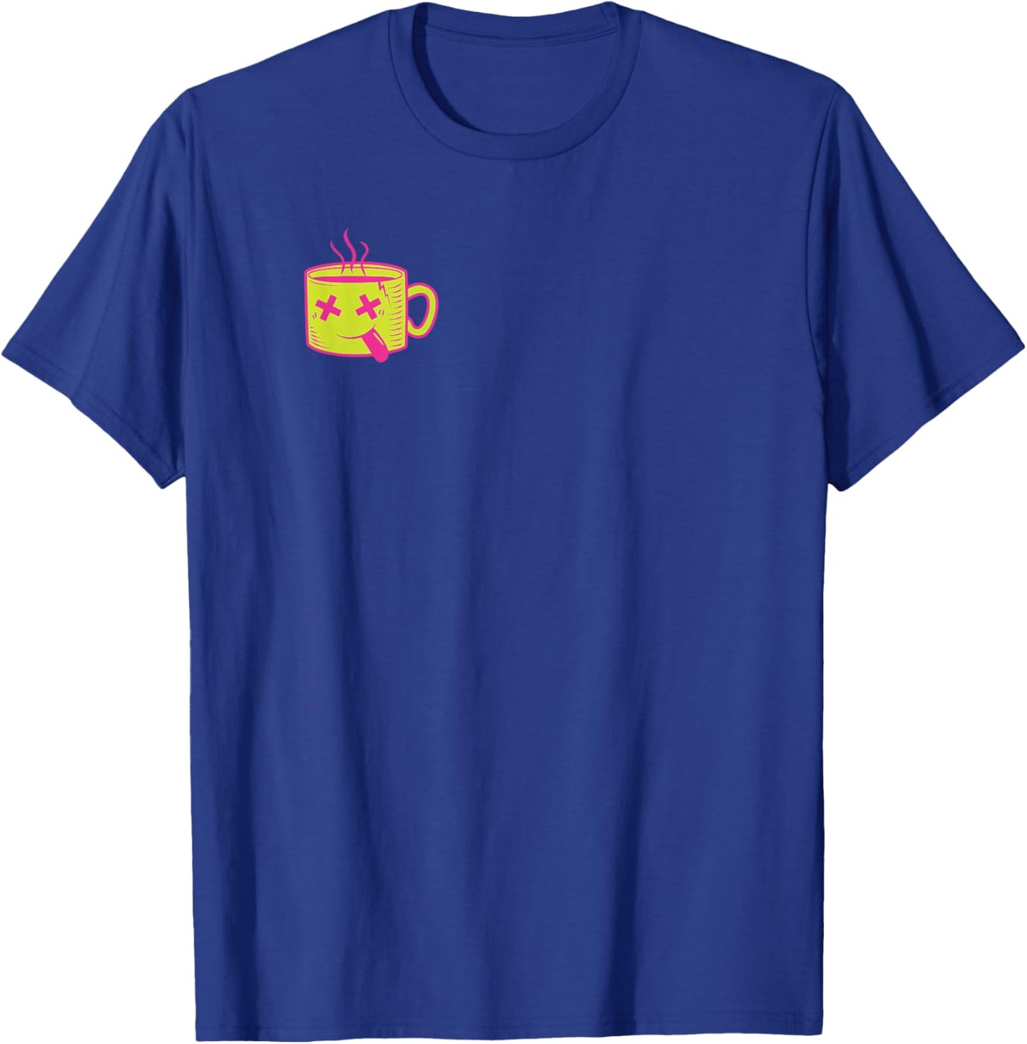 Coffee and Anxiety! T-Shirt - T-Shirt | Royal