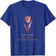 Minimalist Floral Rose-Gold Dreamer’s Garden Tulip Art T-Shirt - T-Shirt | Royal