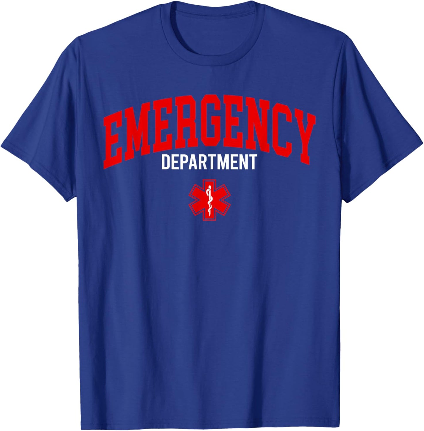 Emergency Department Registered Nurse Retro Er Nurse T-Shirt - T-Shirt | Royal