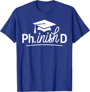 PhD Graduate Ph.D Women's.Graduation Doctorate Degree T-Shirt - T-Shirt | Royal