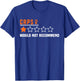 CRPS I would not recommend Crps Warrior Rsd CRPS Awareness T-Shirt - T-Shirt | Royal