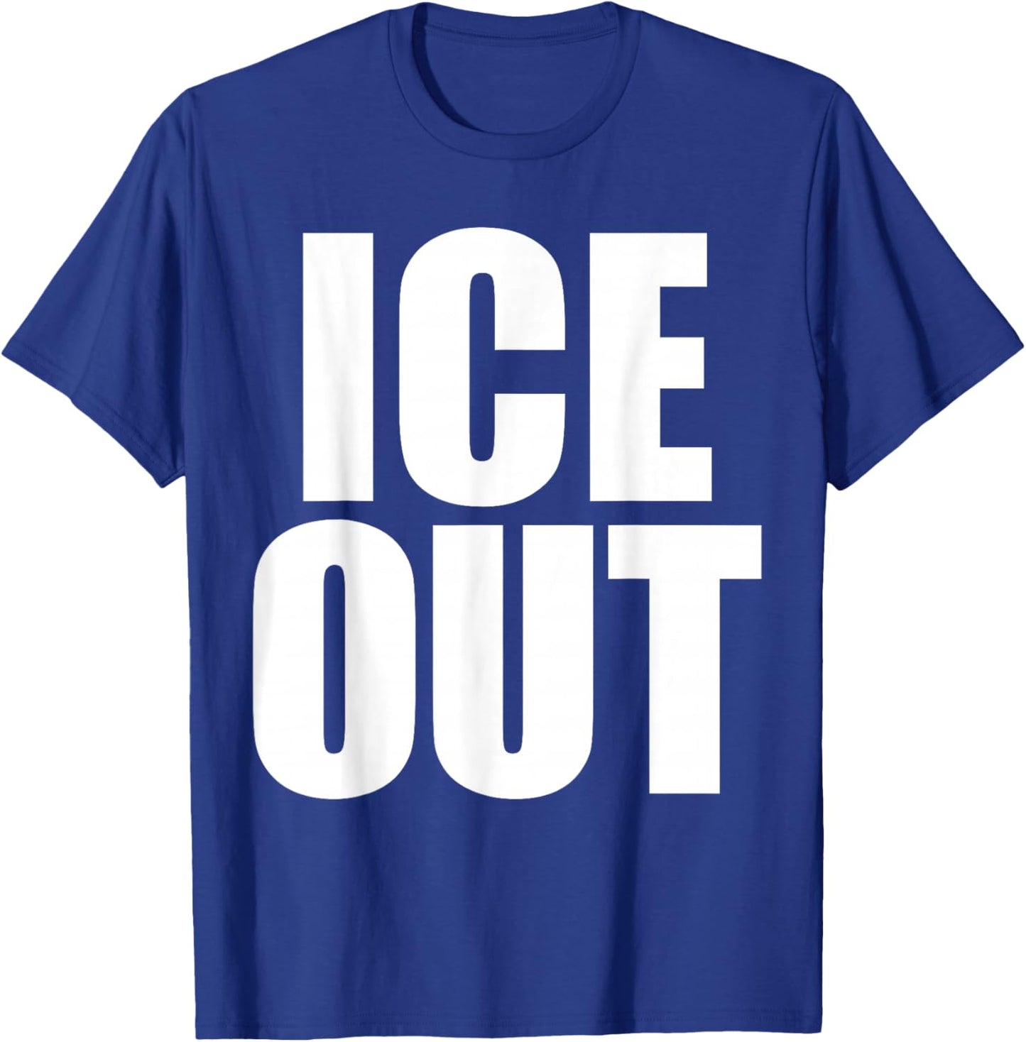 Activist Ice Out T-Shirt - T-Shirt | Royal