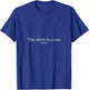 Vintage Jesus Shirt The Devil is a liar Simple Text Bible T-Shirt - T-Shirt | Royal