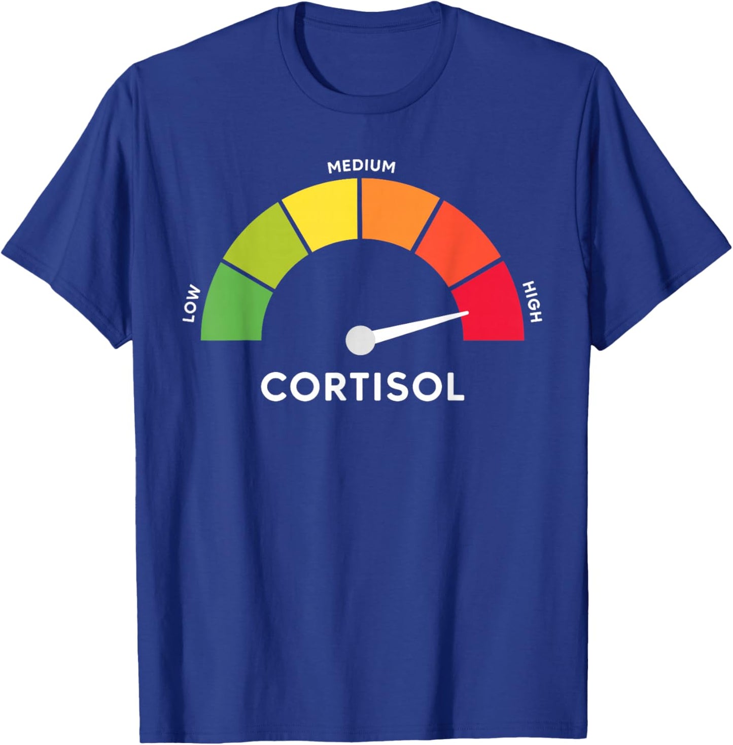 High Cortisol Levels Meme T-Shirt - T-Shirt | Royal