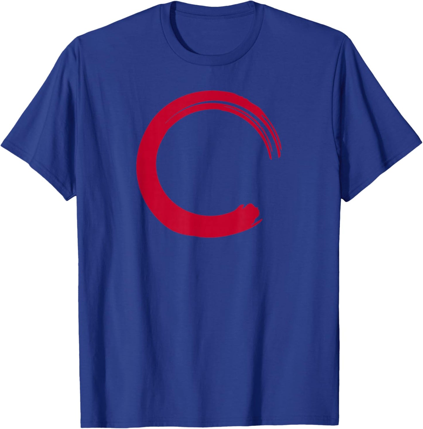 Enso Cercle Zen Bouddhisme Rouge T-Shirt - T-Shirt | Royal