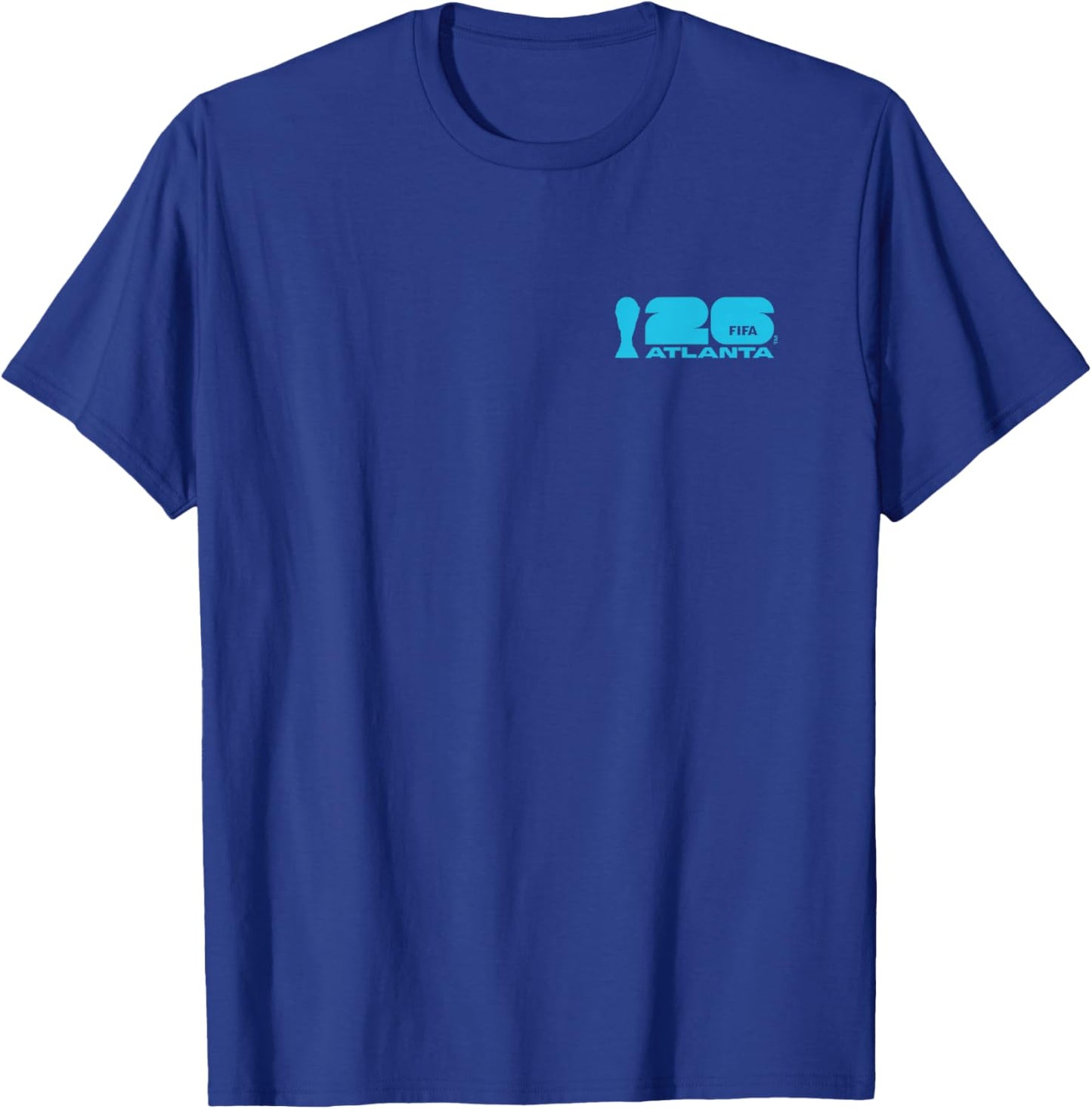 FIFA World CUP26 Atlanta Poster T-Shirt - T-Shirt | Royal