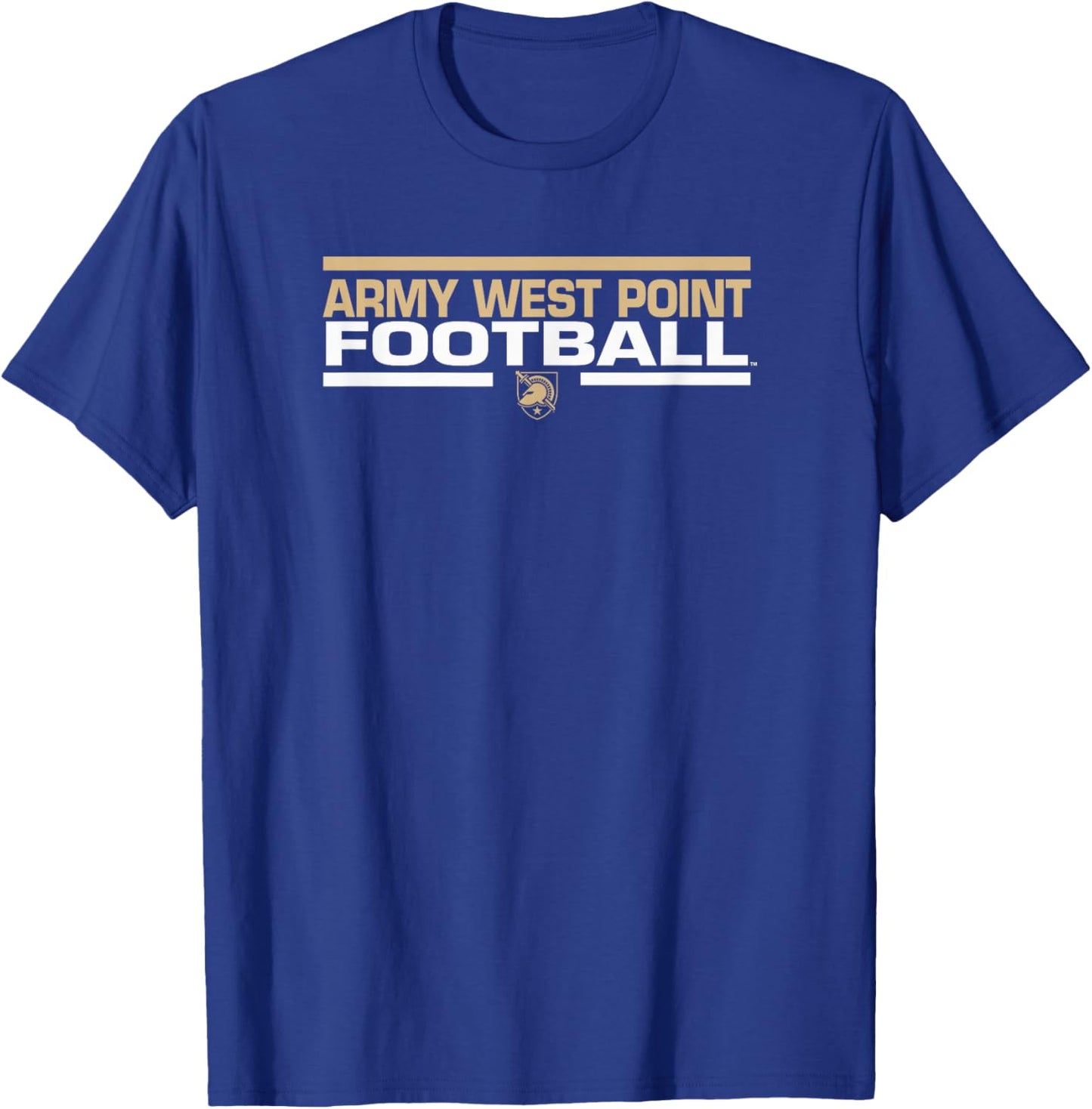 Army Black Knights Football Tackle Black Officially Licensed T-Shirt - T-Shirt | Royal
