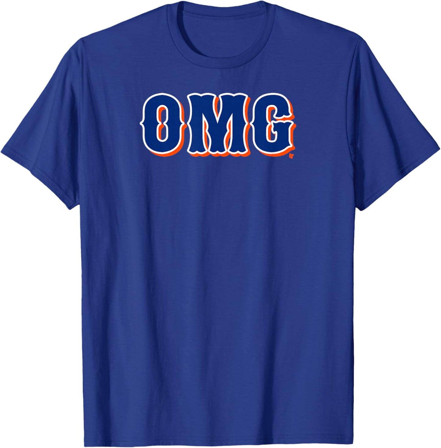 OMG - New York Baseball T-Shirt - T-Shirt | Royal