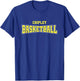 Chipley High School Basketball Warp HS T-Shirt - T-Shirt | Royal