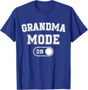 Grandma Mode On Funny Soon To Be Nana Gifts 1St Time Gigi T-Shirt - T-Shirt | Royal