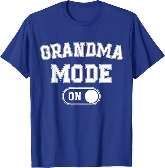 Grandma Mode On Funny Soon To Be Nana Gifts 1St Time Gigi T-Shirt - T-Shirt | Royal