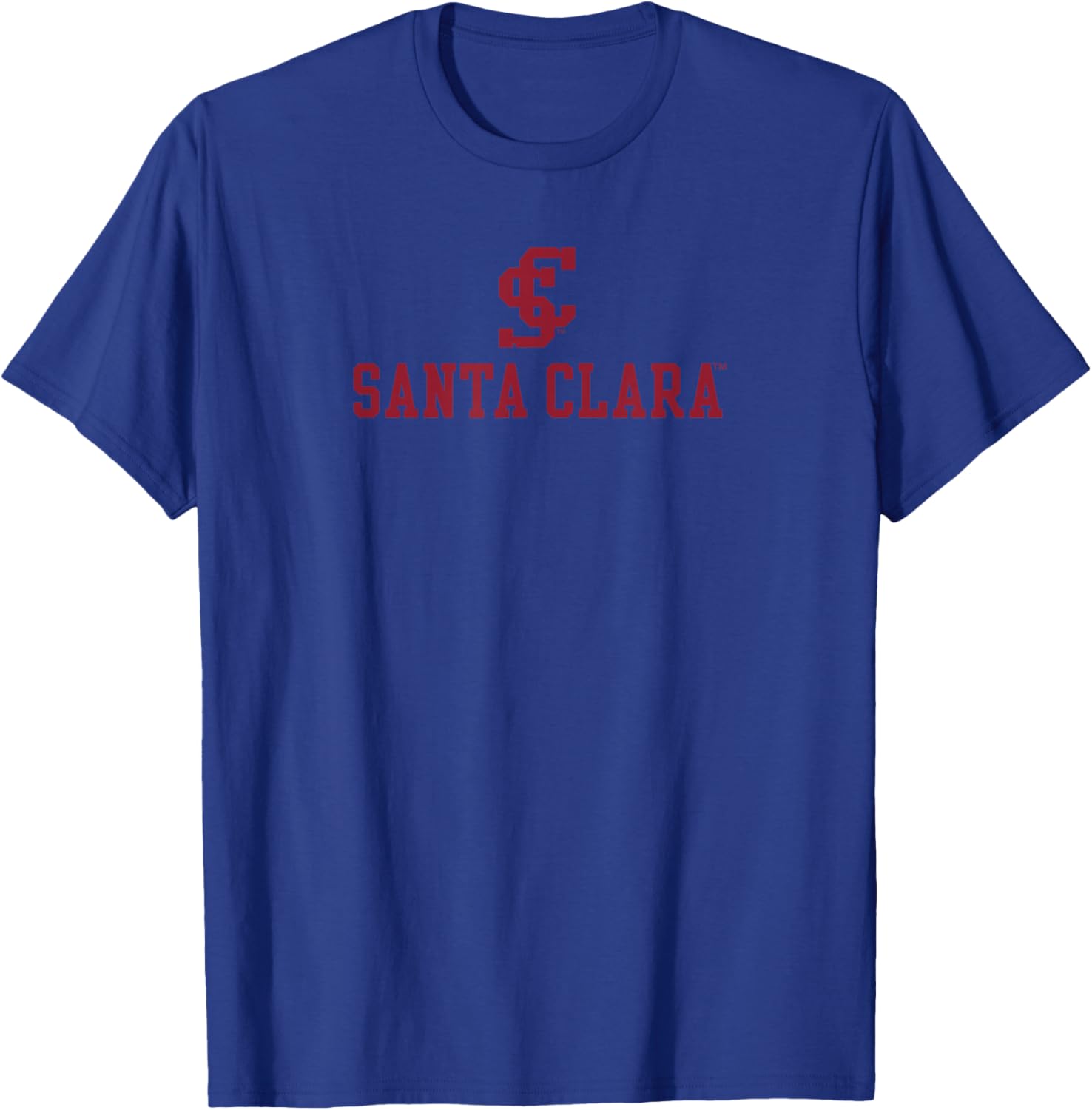 Santa Clara University SCU Broncos Primary Logo T-Shirt - T-Shirt | Royal