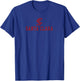 Santa Clara University SCU Broncos Primary Logo T-Shirt - T-Shirt | Royal
