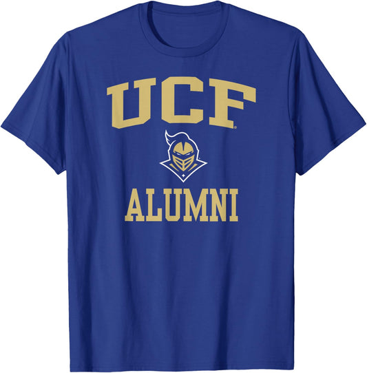 Central Florida Golden Knights Alumni Icon Black T-Shirt - T-Shirt | Royal