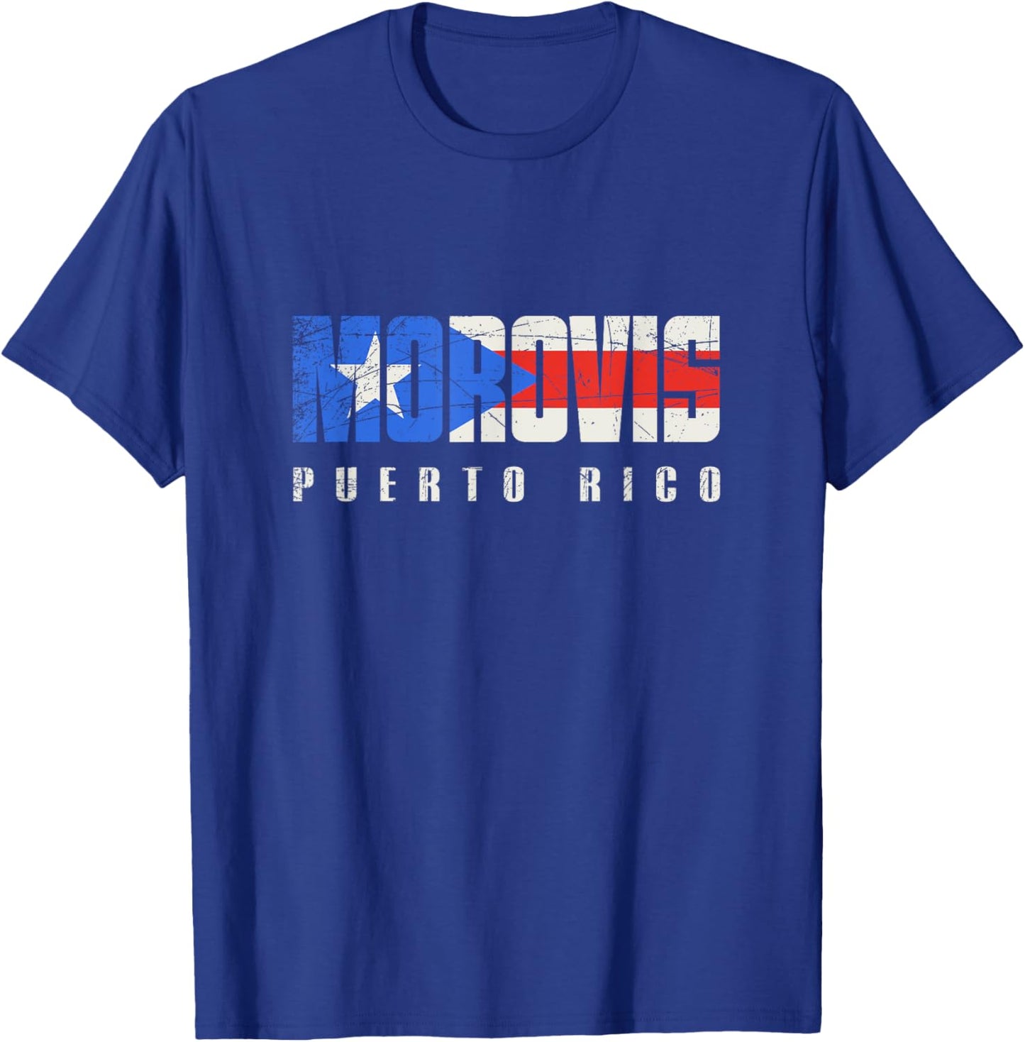 Puerto Rican flag Morovis Puerto Rico T-Shirt - T-Shirt | Royal
