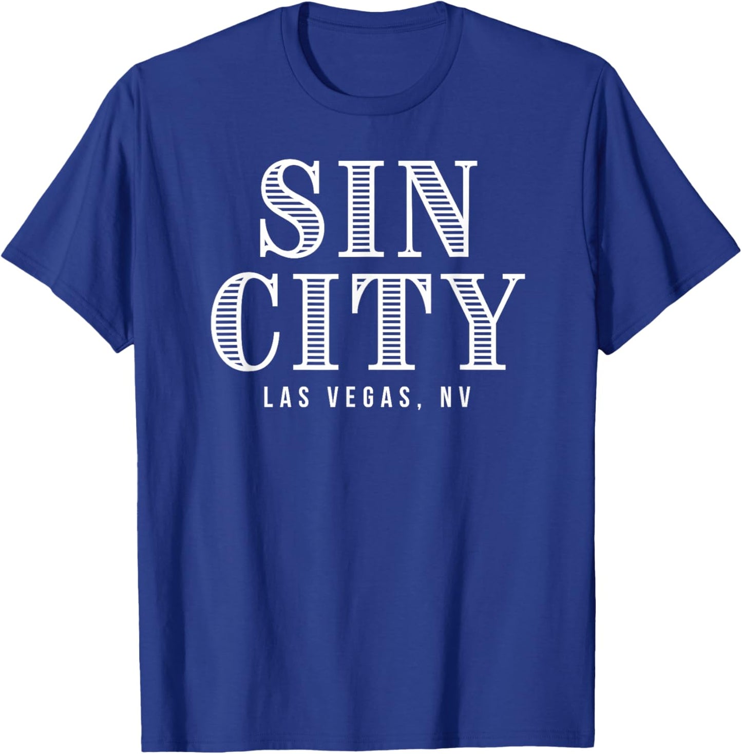 Sin City Las Vegas T-Shirt - T-Shirt | Royal