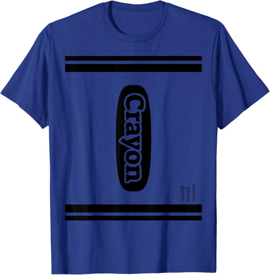 Crayon Wisteria Group Costume T-Shirt - T-Shirt | Royal