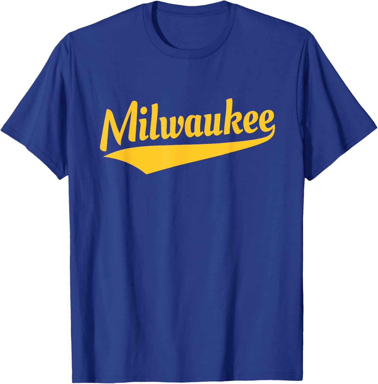 Milwaukee - Throwback Design - Classic T-Shirt - T-Shirt | Royal