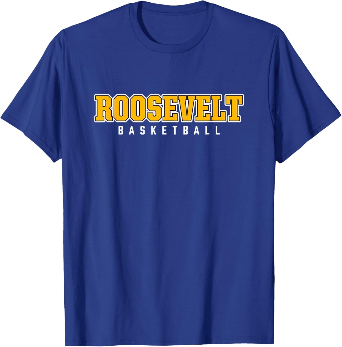 Roosevelt High School Basketball T-Shirt - T-Shirt | Royal