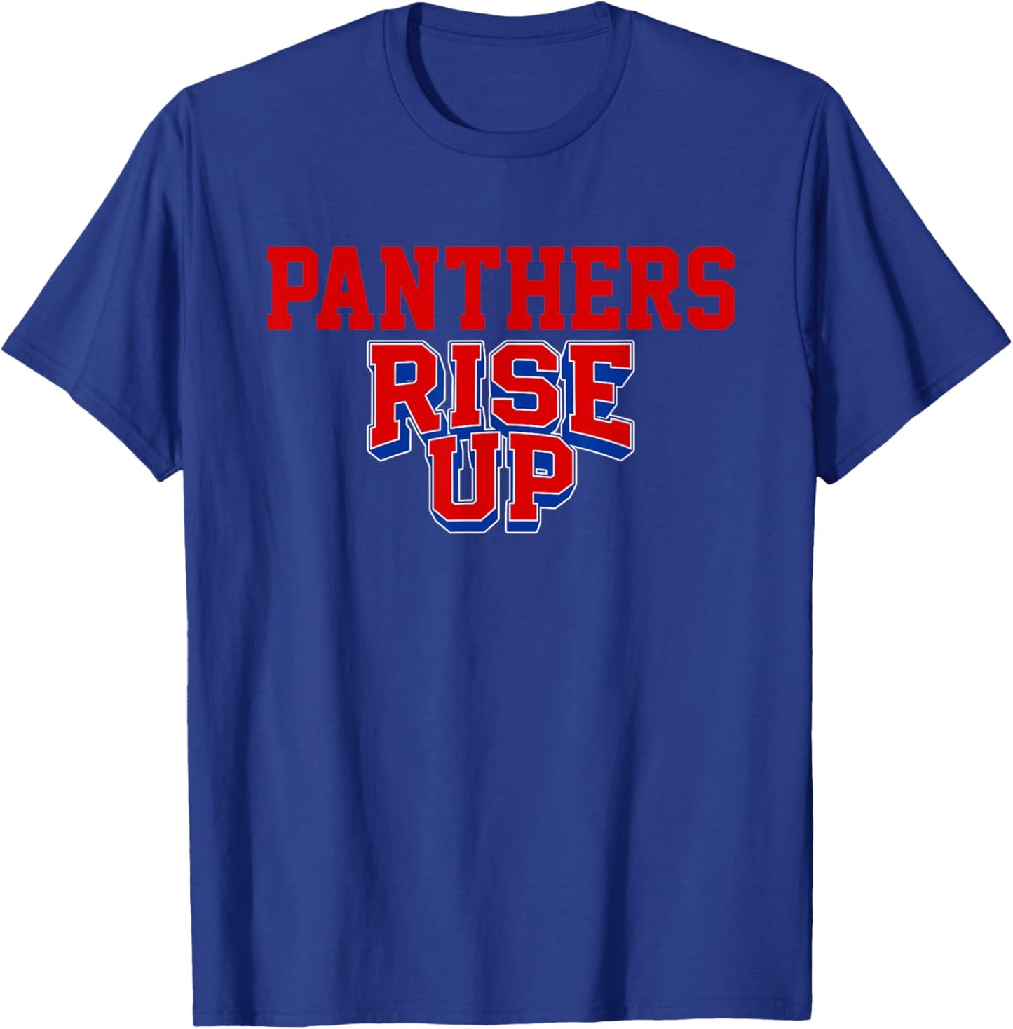 Midway Panthers Rise Up HS T-Shirt - T-Shirt | Royal
