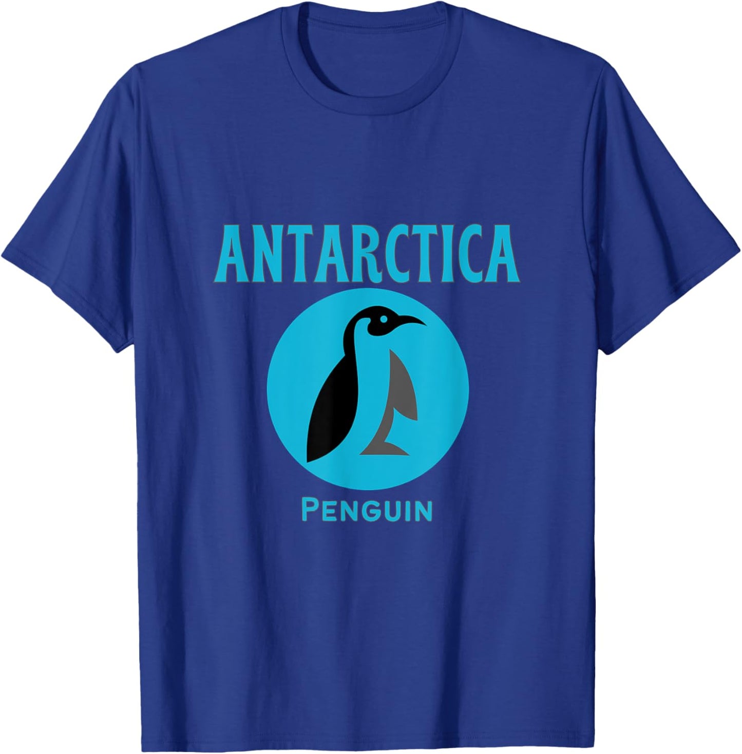Antarctica Penguin, Antarctic Travel Tops & Accessories T-Shirt - T-Shirt | Royal
