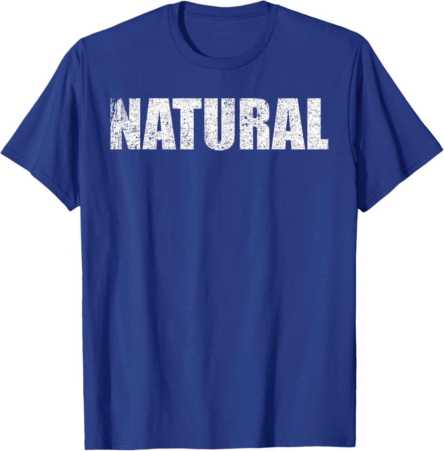 Natural Kraftsport Gym Funny Bodybuilding T-Shirt - T-Shirt | Royal