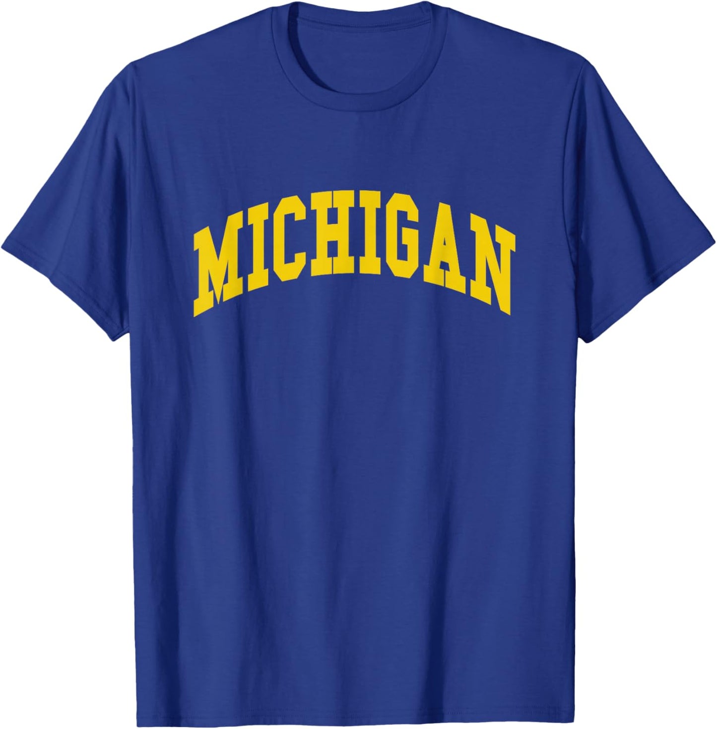 MICHIGAN - Throwback Design T-Shirt - T-Shirt | Royal