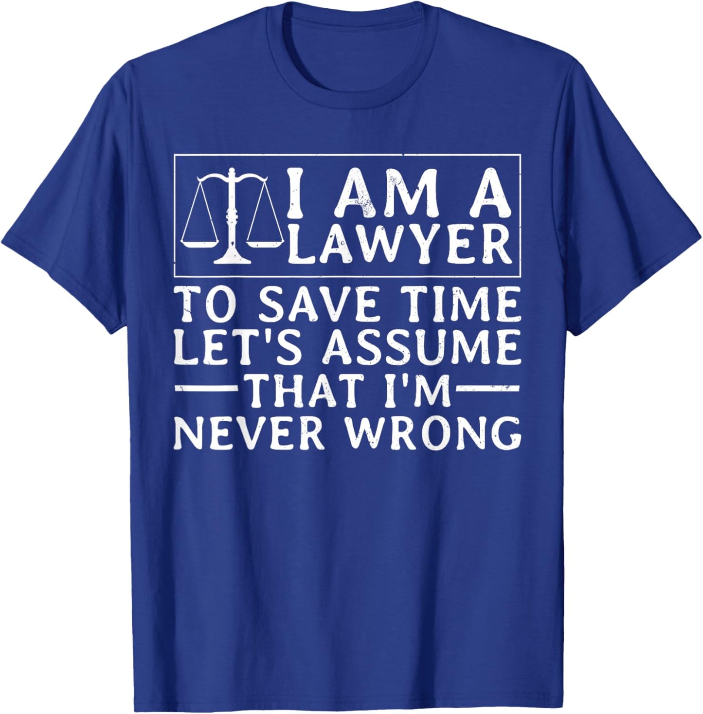 Cool Lawyer Design Women Attorney Law School Lawyer T-Shirt - T-Shirt | Royal