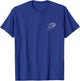 Manatee Minimalist Badge Patch Line Art T-Shirt - T-Shirt | Royal