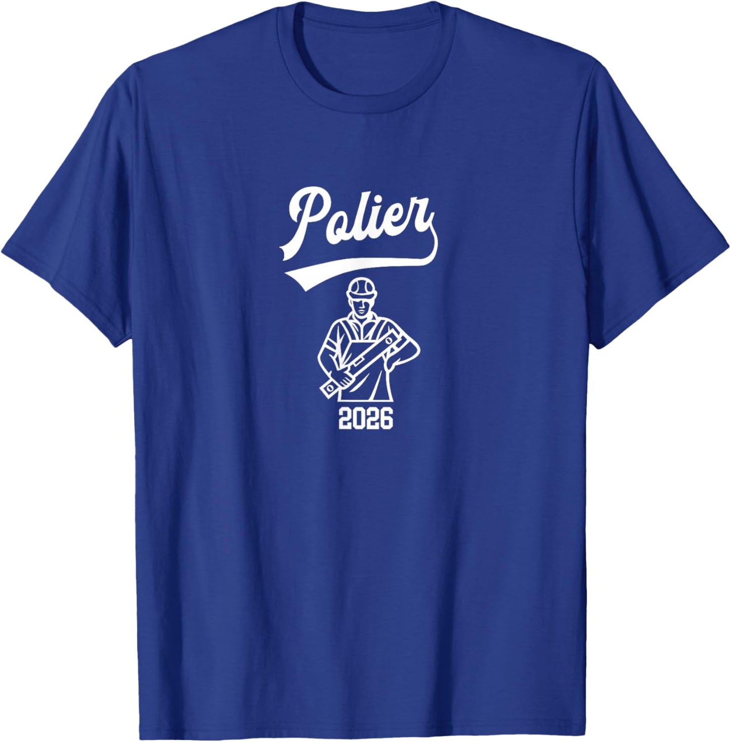 Polier 2026 Prüfung Bestanden Ausbildung Abschluss T-Shirt - T-Shirt | Royal